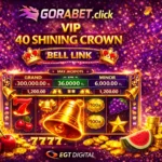 Gorabet - VIP 40 Shining Crown Bell Link