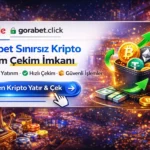 Gorabet Sınırsız Kripto Yatırım Çekim İmkanı